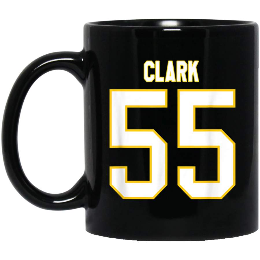 Clark 55 Mug  Kansas City Football Mug