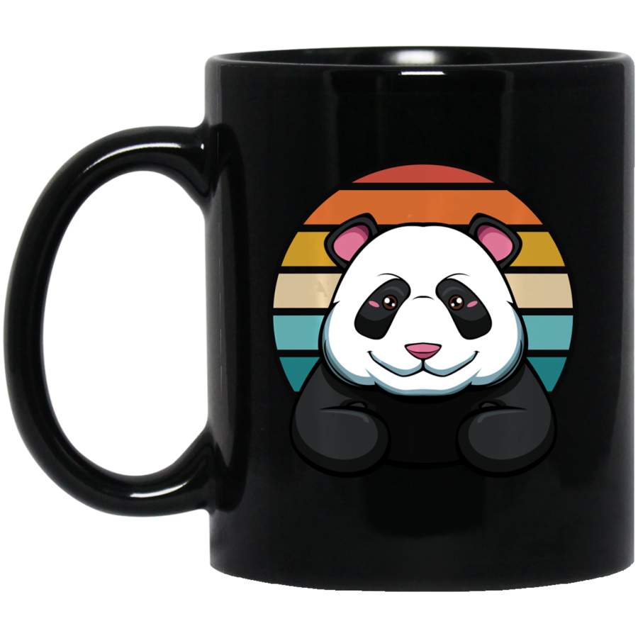 Panda Retro Vintage Funny Cute Adorable Panda Bear Animal Coffee Mug