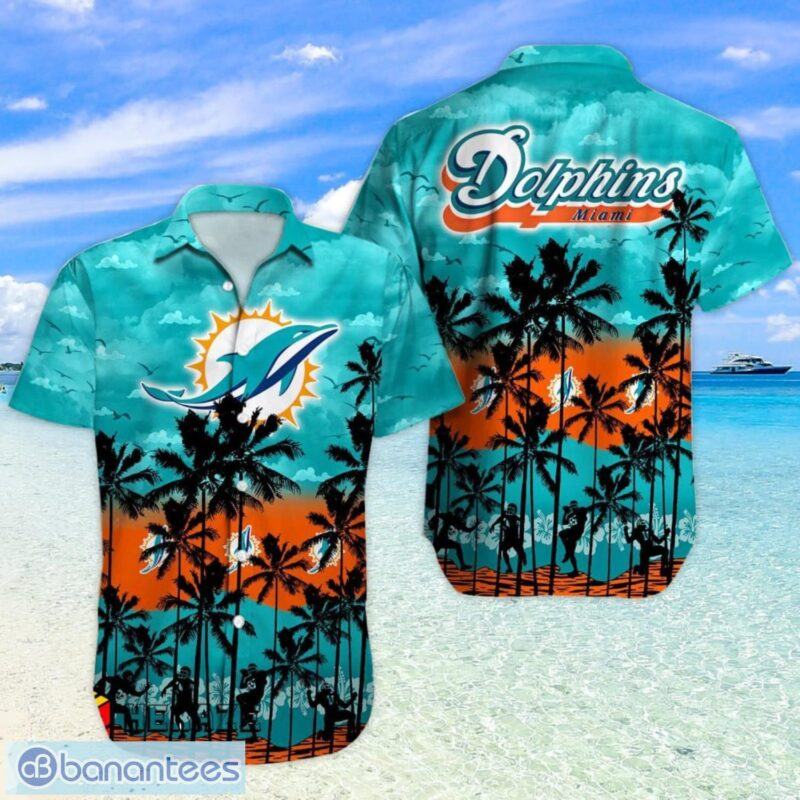 Miami Dolphins Nfl Coconut Pattern 2023 Summer