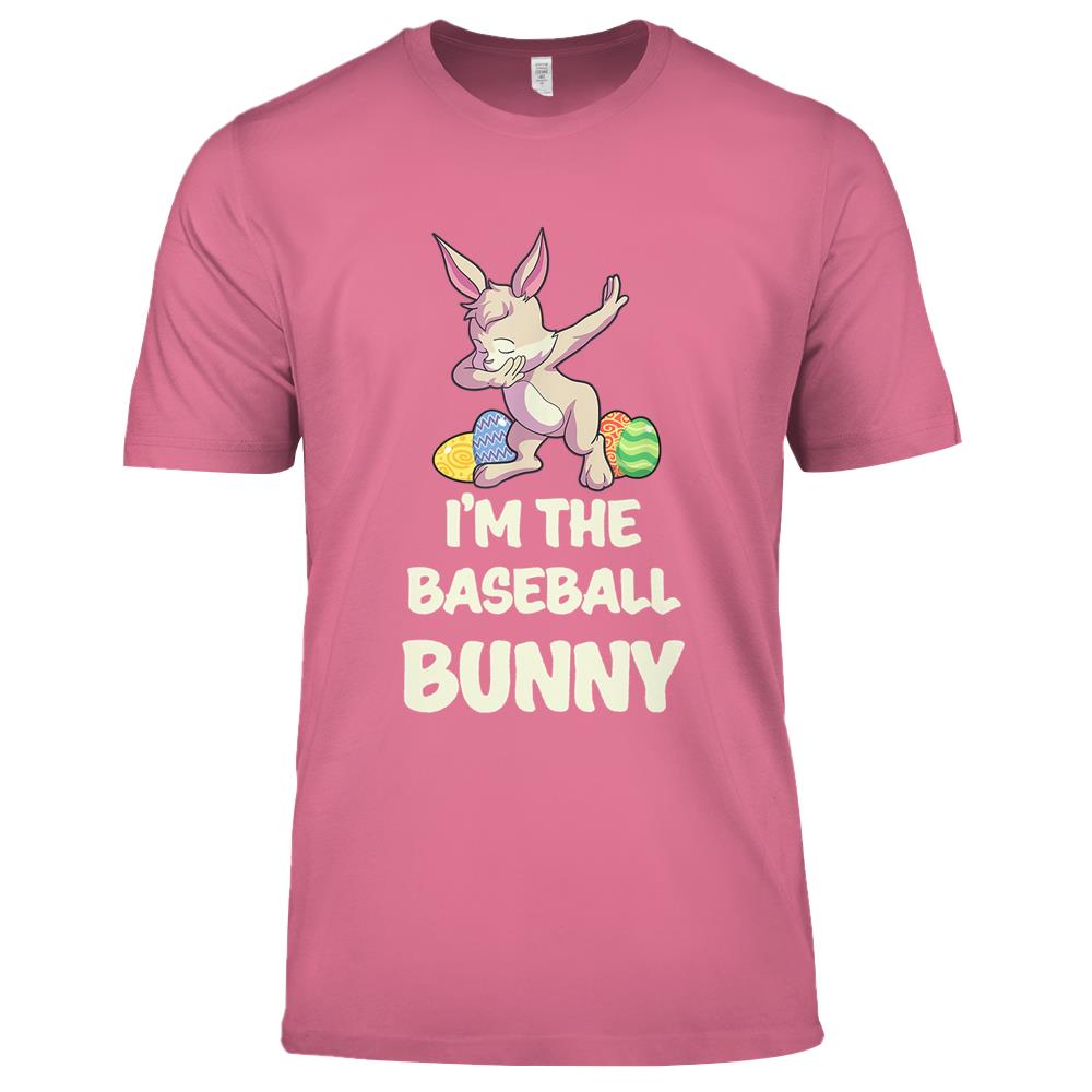 Baseball Bunny Matching Family Group Easter Party Premium T Shirts