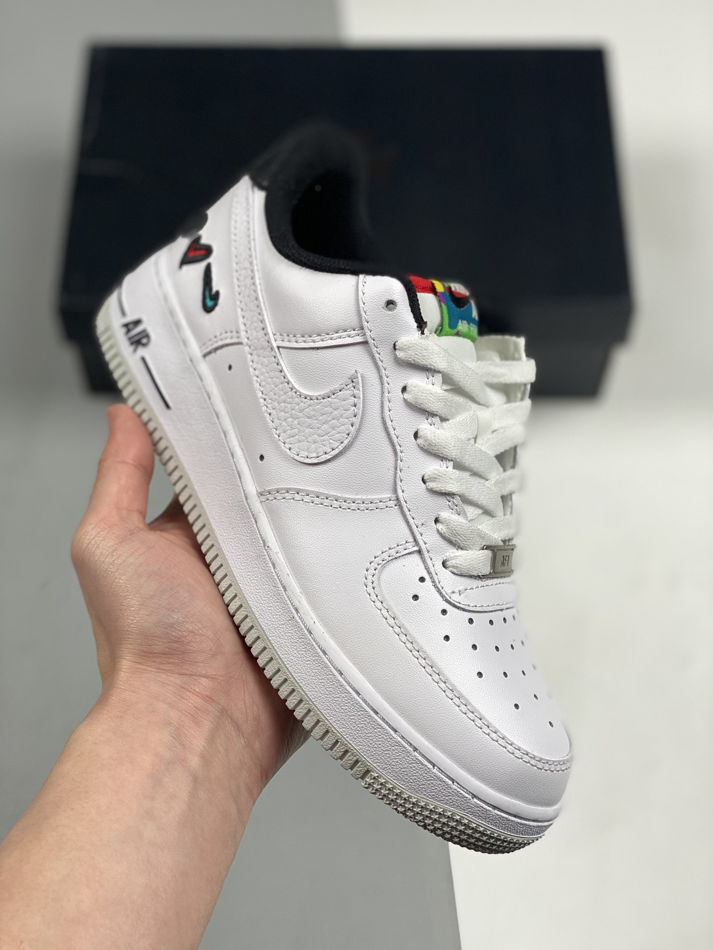 Nike Air Force 1 Low Peace, Love, Swoosh White University Red 5340404