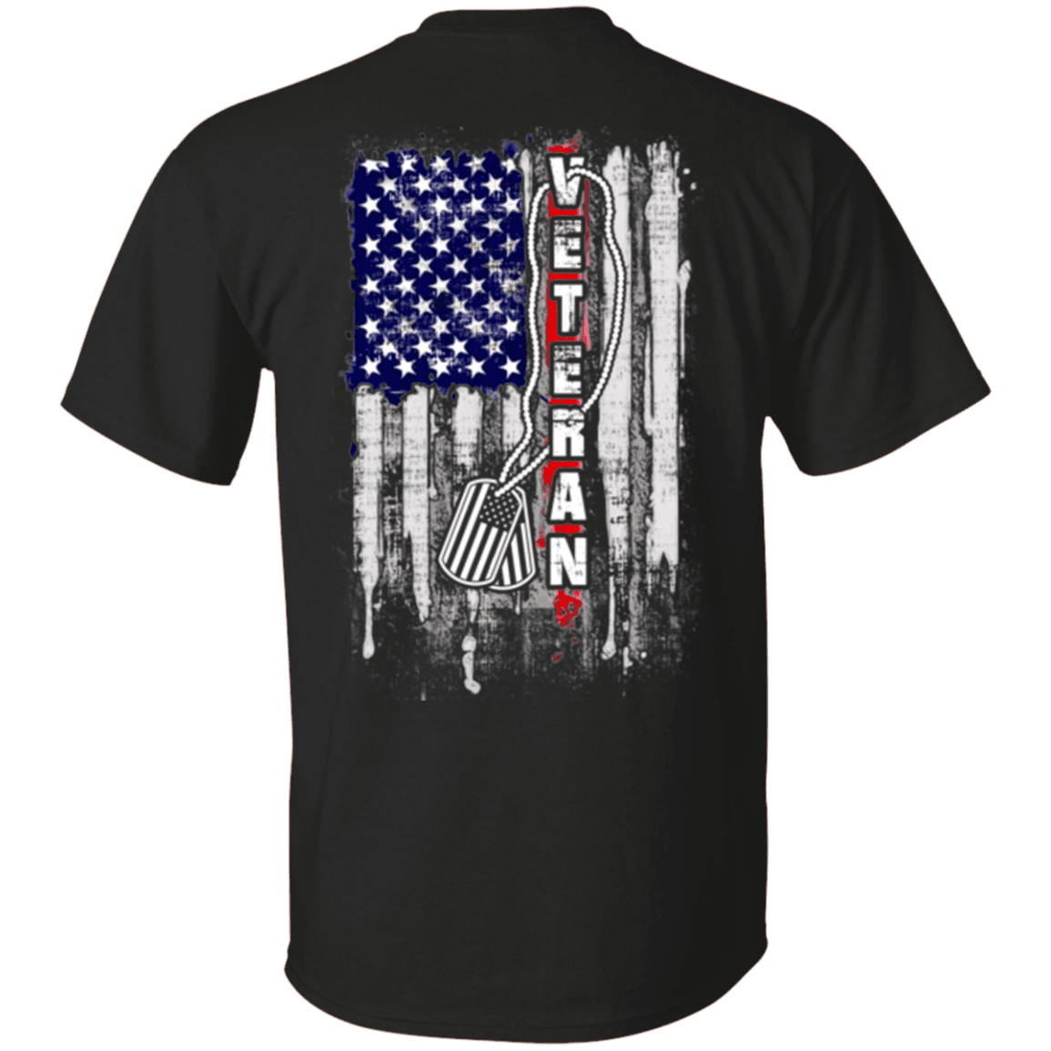 Military T-Shirt ”Veteran America Flag” – Arhistos