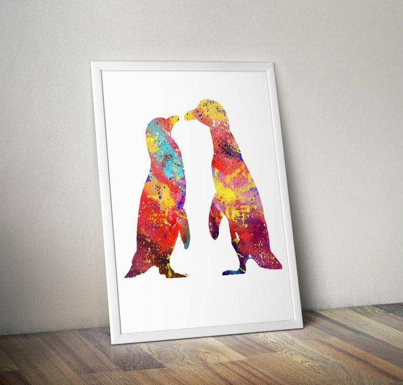 Penguin Print, Penguin Poster