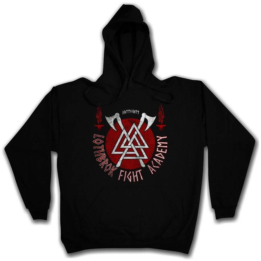 Lothbrok Fight Academy Hoodie Sweatshirt Vikings Viking Ragnar Lodbrok