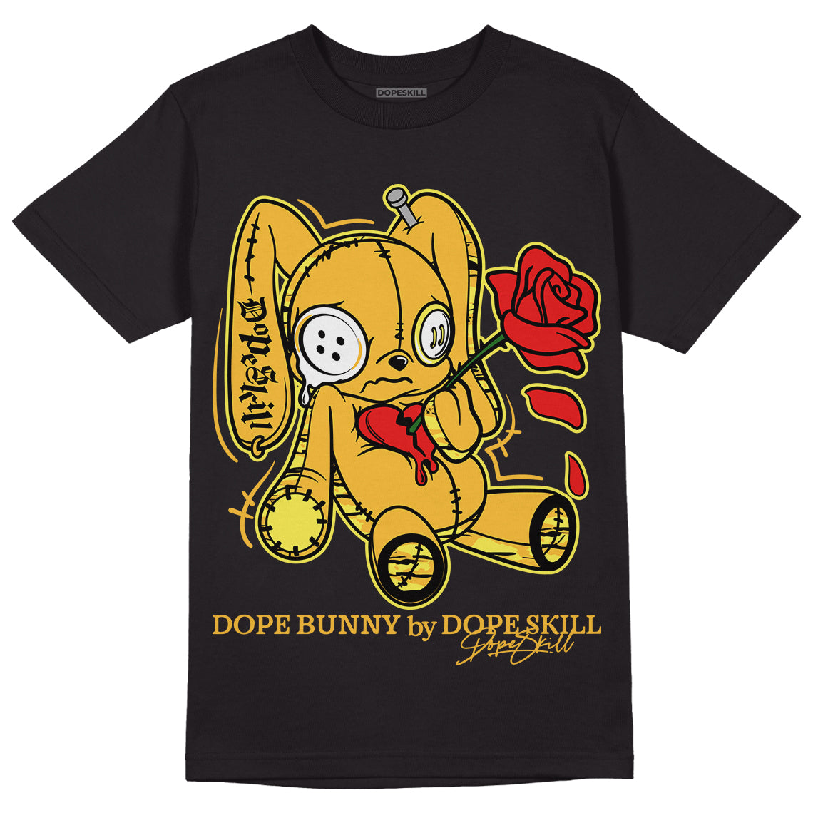 Jordan 8 Womens “Taxi” Dopeskill T-Shirt Dope Bunny Graphic