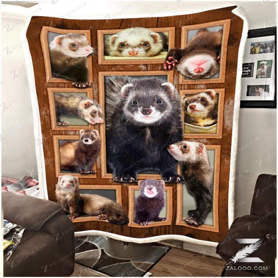 Zalooo – Ferret Blanket – Cute Ferrets