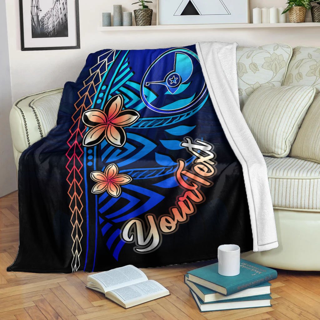 Yap Custom Personalised Premium Blanket – Vintage Tribal Mountain – BN11