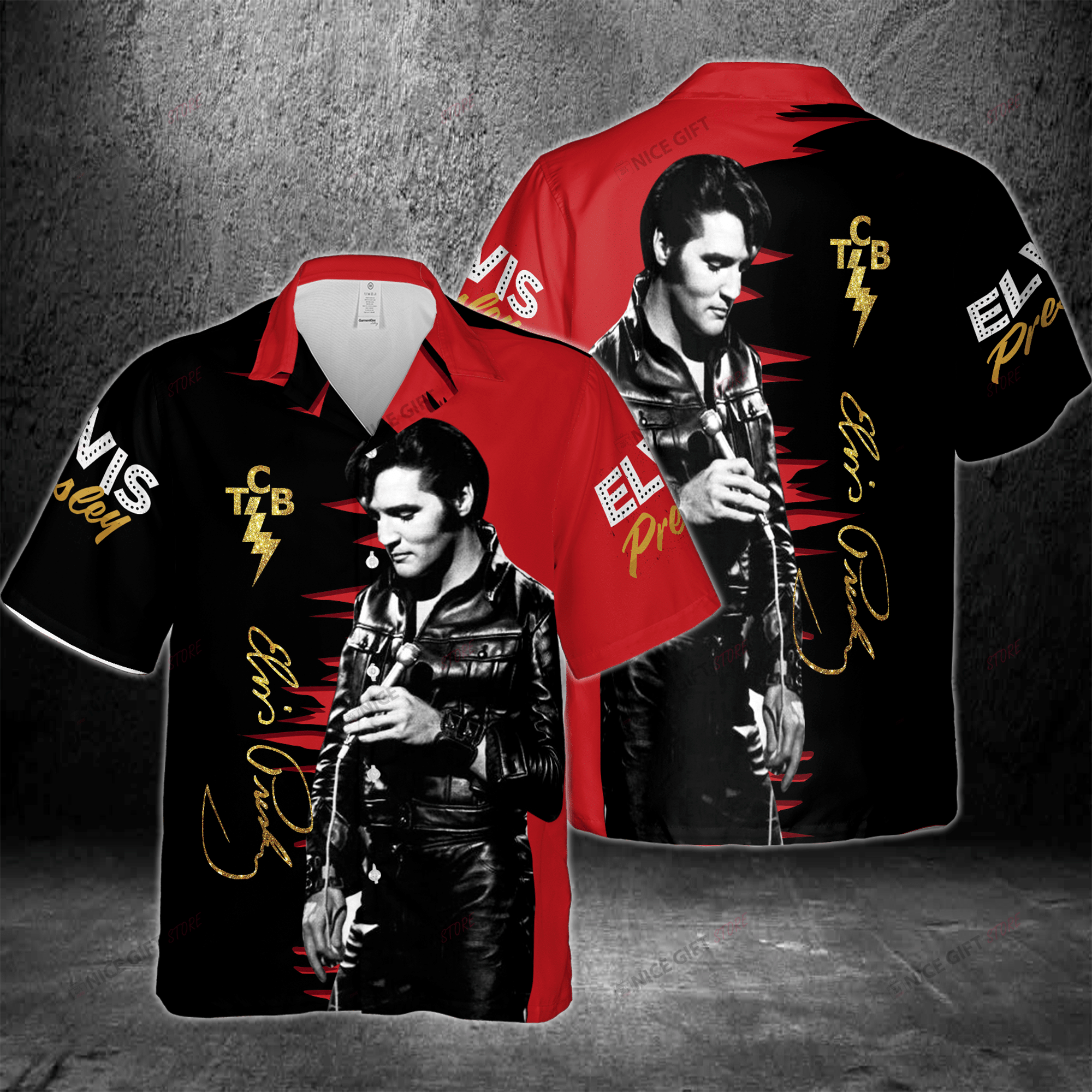 Elvis Presley Hawaiian 3D Shirt 3Hs-M2W0