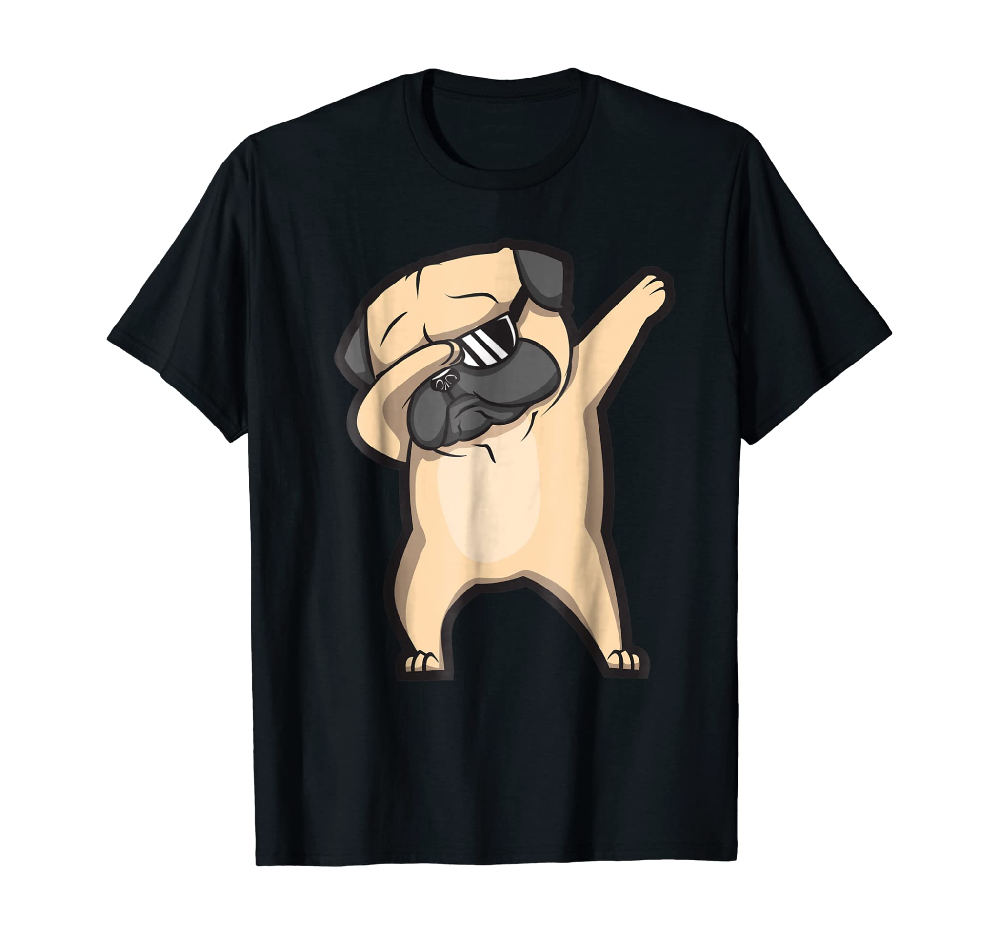 Dabbing Pug Shirt – Cute Funny Dog Dab