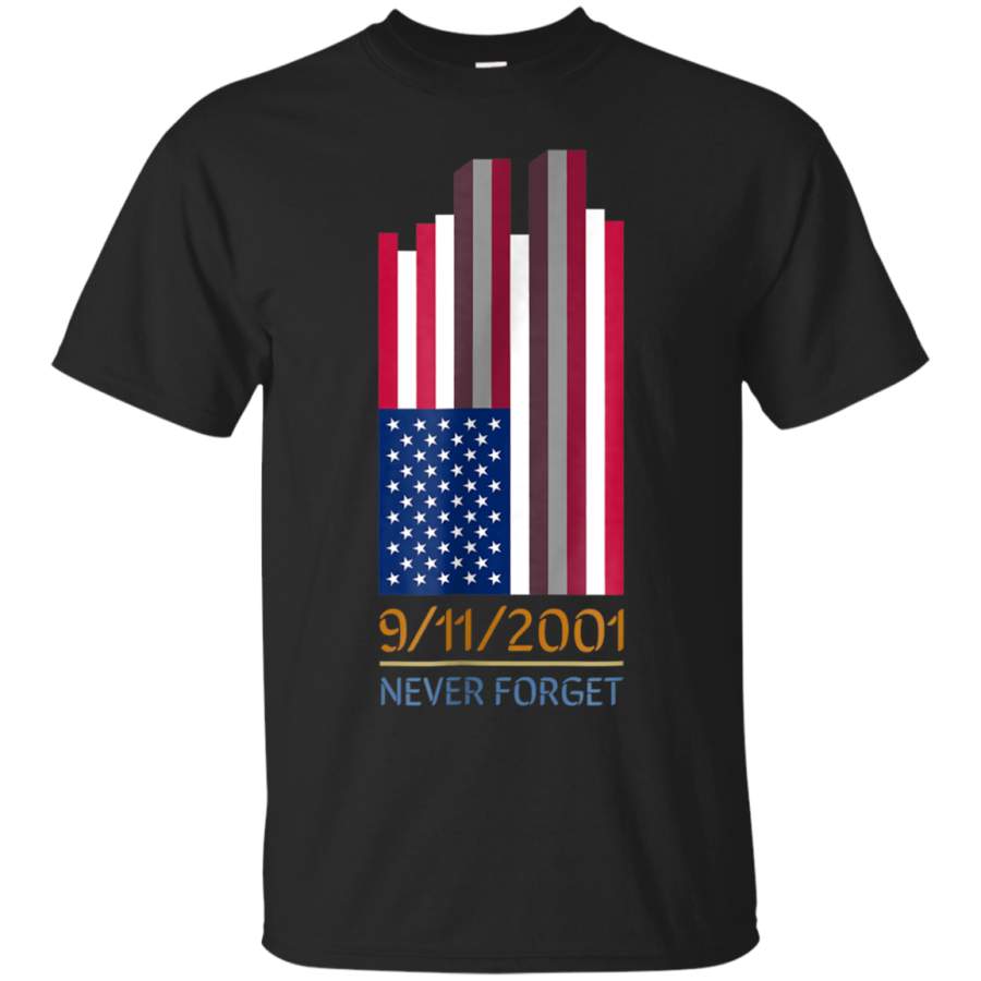 AGR 911-2001 We Will Never Forget – Patriot Day T Shirt