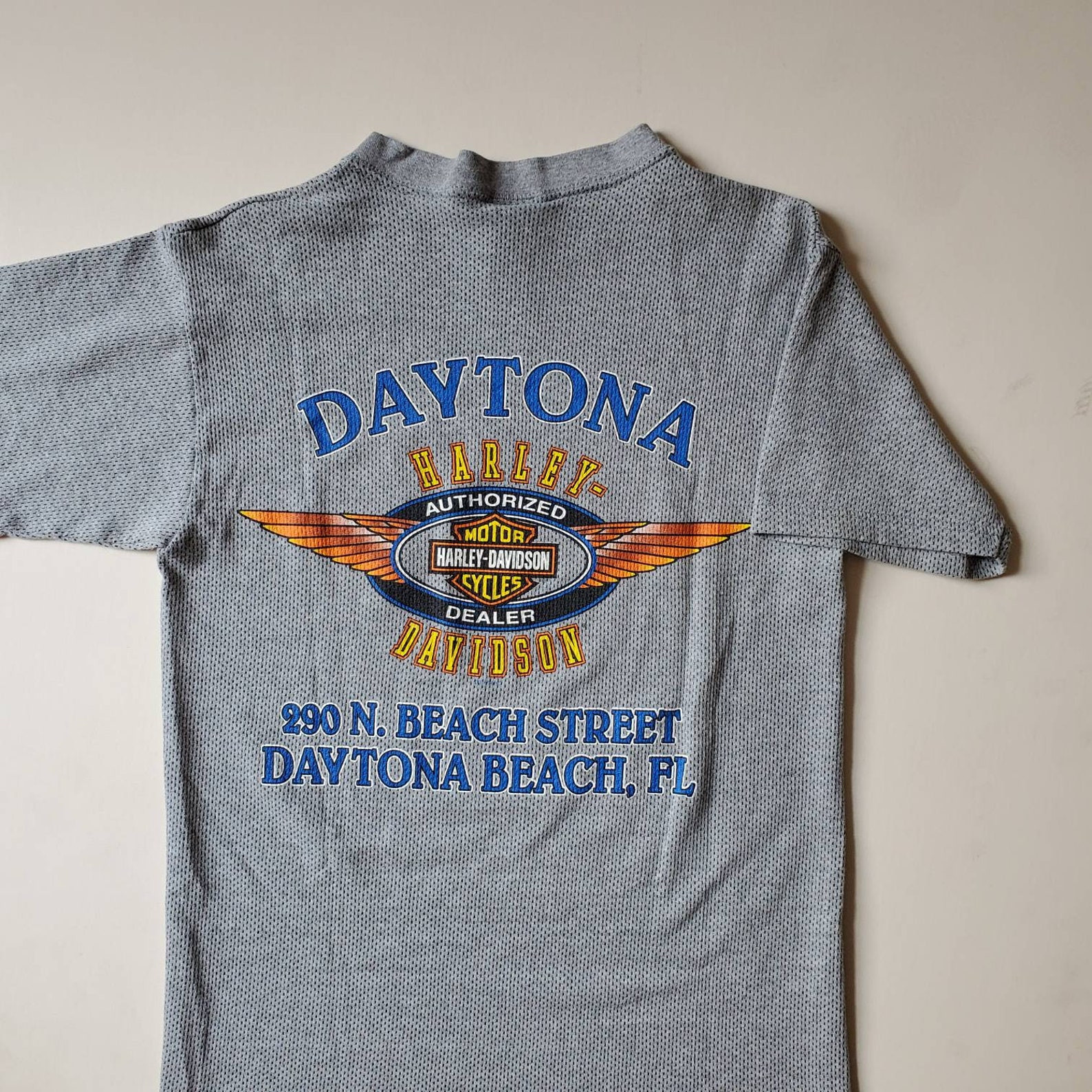 Vtg 90S Harley Davidson Dayton Beach Florida T Shirt Vintage Retro ...