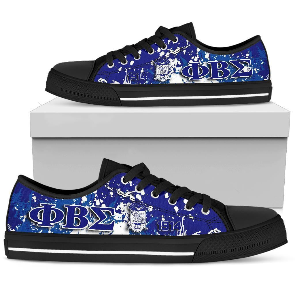 Fraternity Footwear – Phi Beta Sigma Low Top – Spaint Style