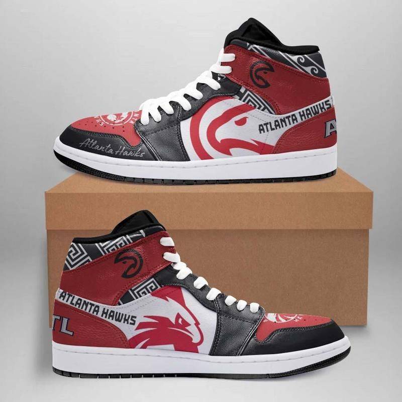 Atlanta Hawks 2 Air Jordan Shoes Sport Custom Sneakers