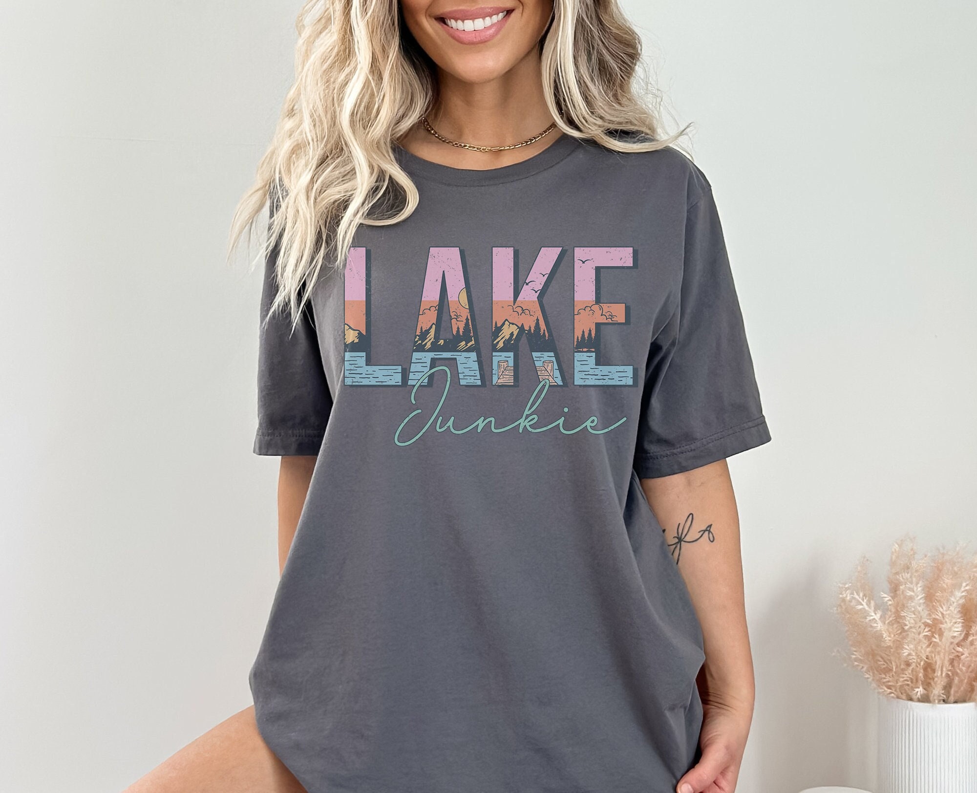 Lake Junkie Graphic Tee