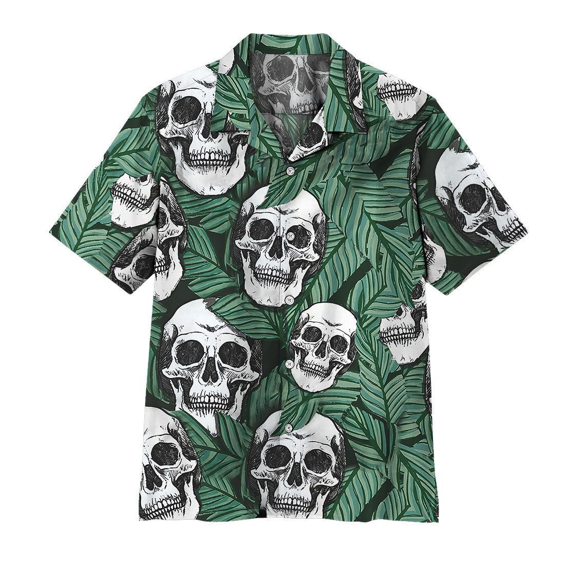 Alohazing Tropical Skull Hawaiian Shirt Ha89534