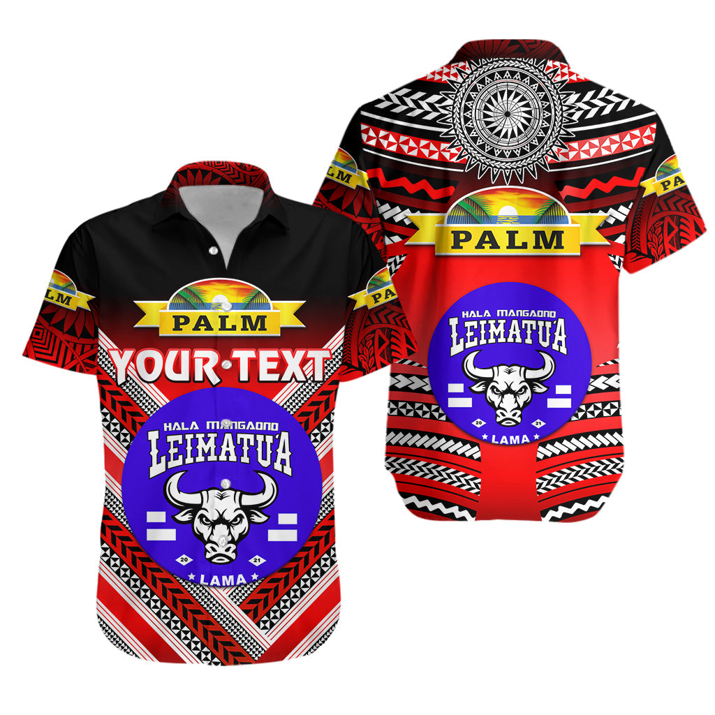 (Custom Personalised) Mate Ma’A Tonga Hawaiian Shirt Leimatu’A Bulls Creative Style – Red No.1 Lt8