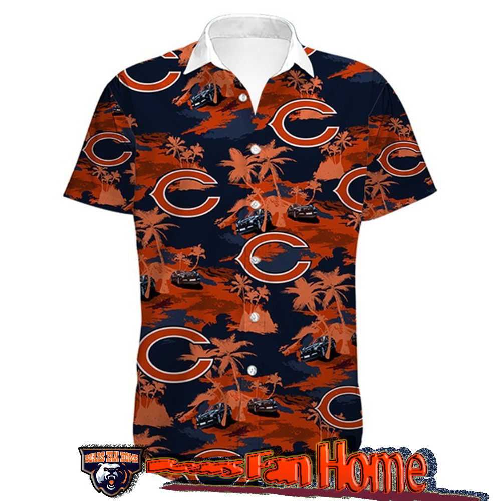 Chicago Bears Hawaiian Shirts Gift For Fan