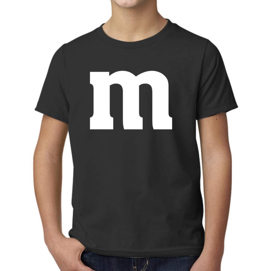 M&M Candy Funny Halloween Costume T-Shirt Young T-Shirt