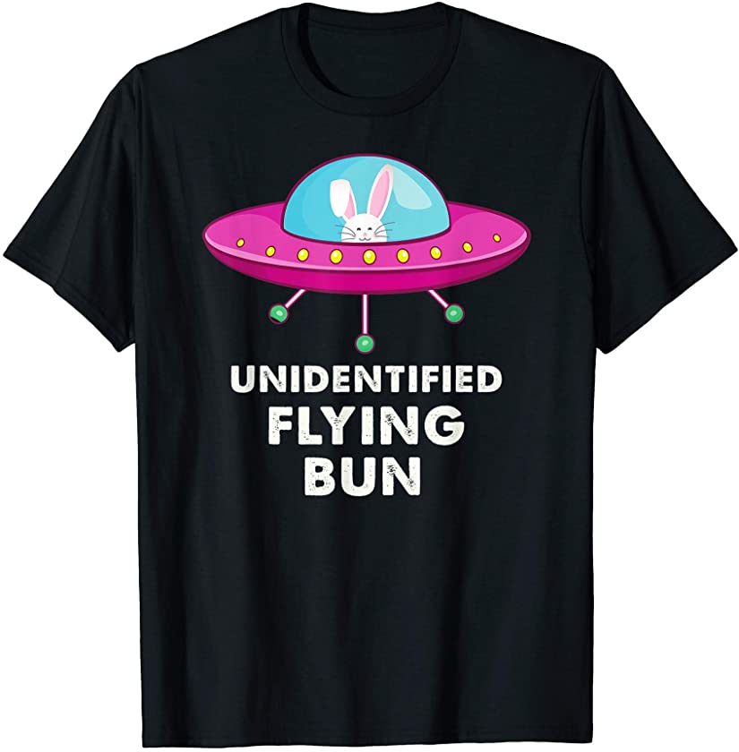 Rabbit Alien Bunny Cute Easter Day UFO Unidentified Bun T-Shirt