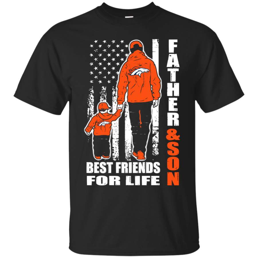 AGR Father And Son Best Friends For Life Denver Broncos T shirt