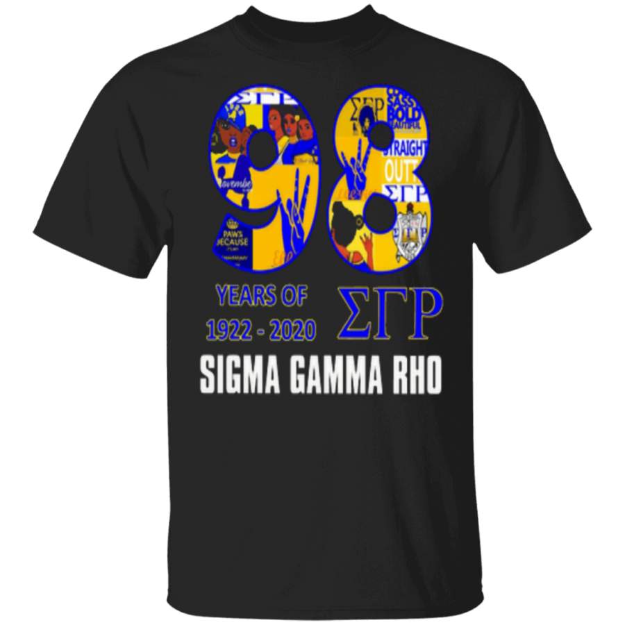 98 years of Sigma Gamma Rho 1922 2020 Trending T-Shirt