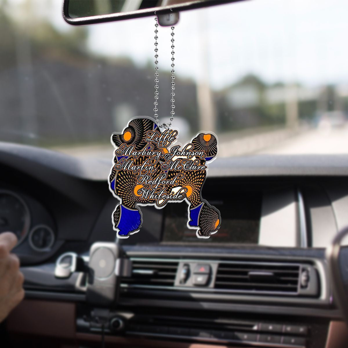 Sorority Ornament – Sigma Gamma Rho Founders Car Hanging Ornament