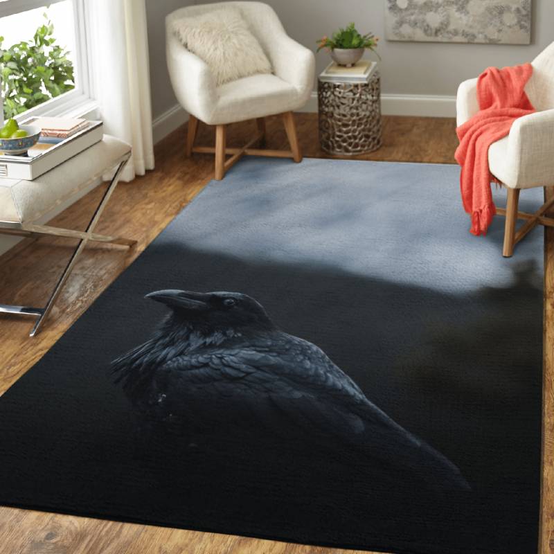 Raven  – Animals 38 Area Rug Carpet