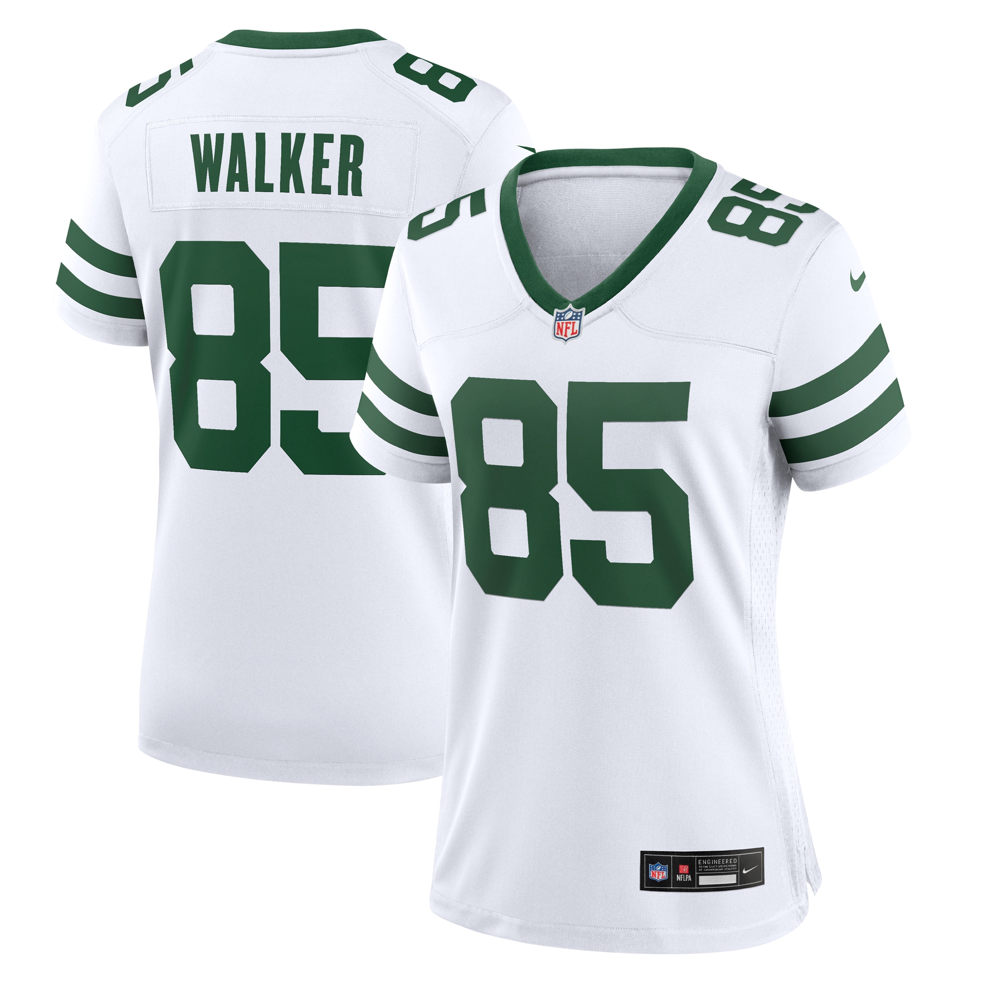 Wesley Walker New York Jets Women's Legacy Retired Player Game Jersey – White