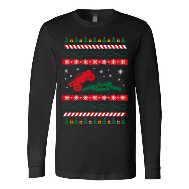 Truck ugly christmas sweater xmas