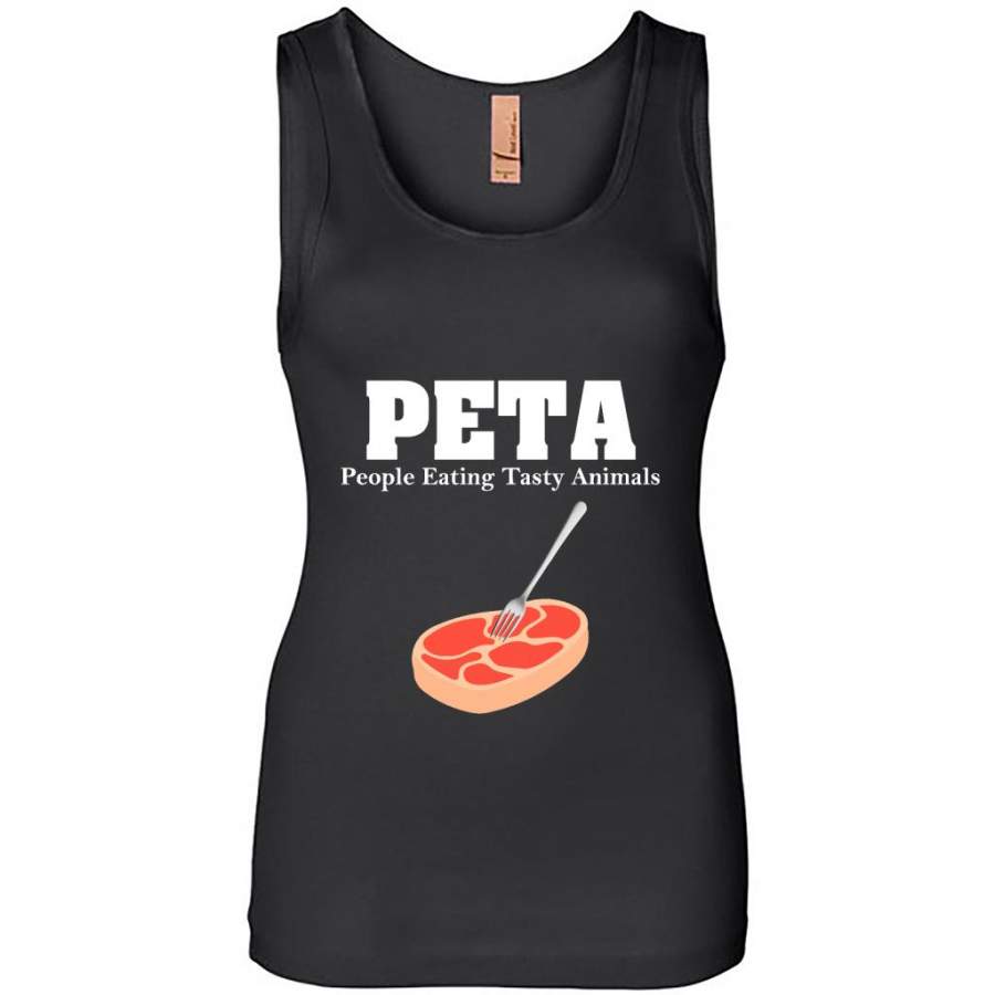 PETA People Eating Tasty Animals – Womens Jersey Tank