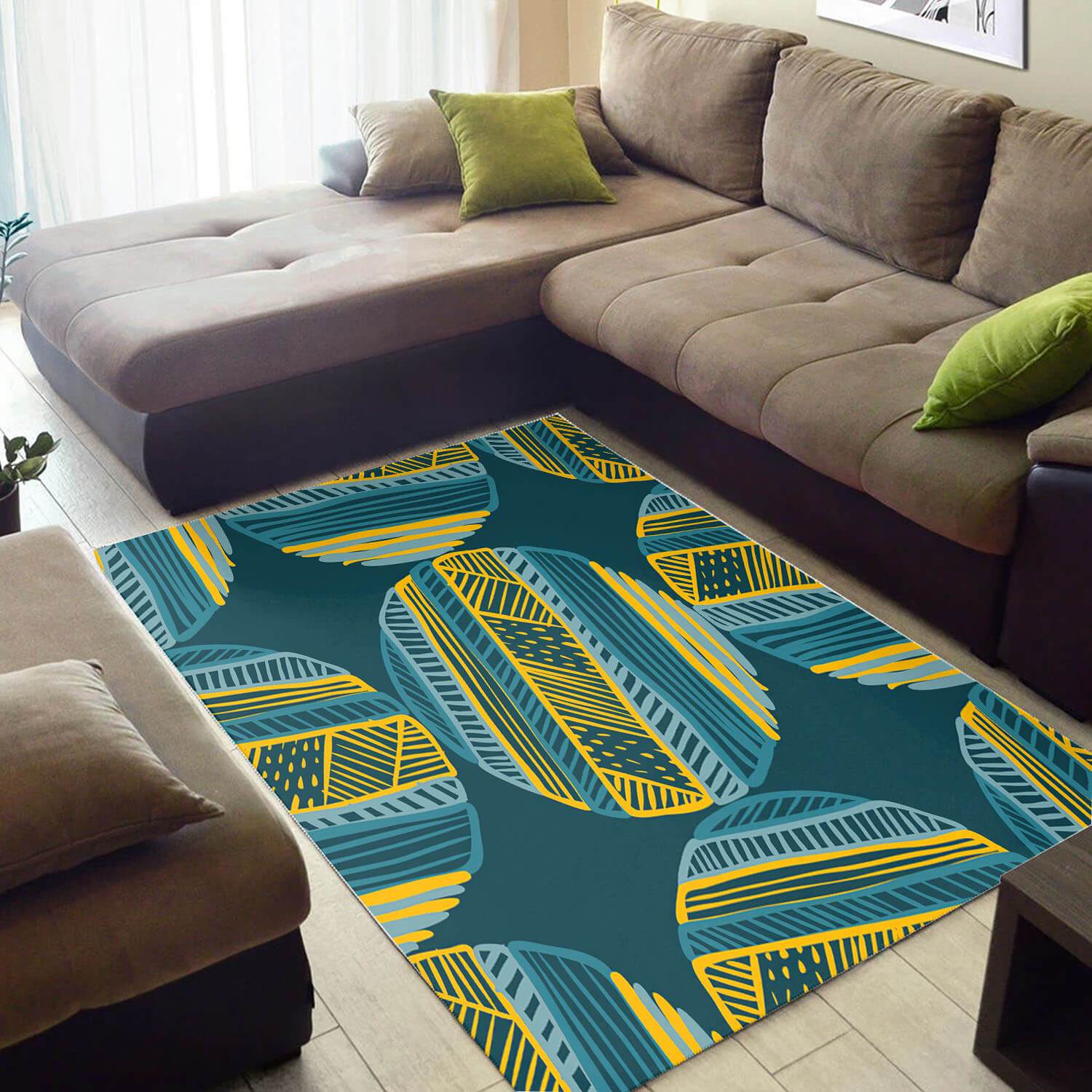 Trendy African Rug Cool African Seamless Pattern African Style Carpet African Themed Home Decor WBG3353