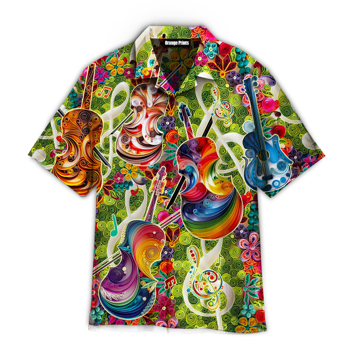 Colorful Soul Of Violin Hawaii Shirt For Men Women Ha62615