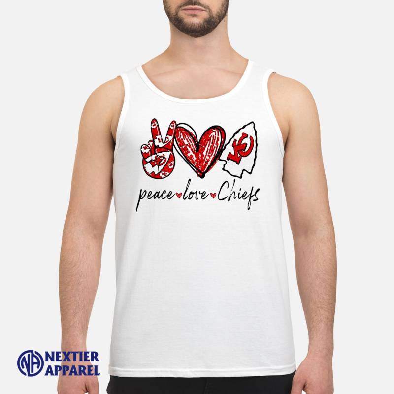 Peace Love Kansas City Chiefs Special Version Shirt Men’s Tank Top