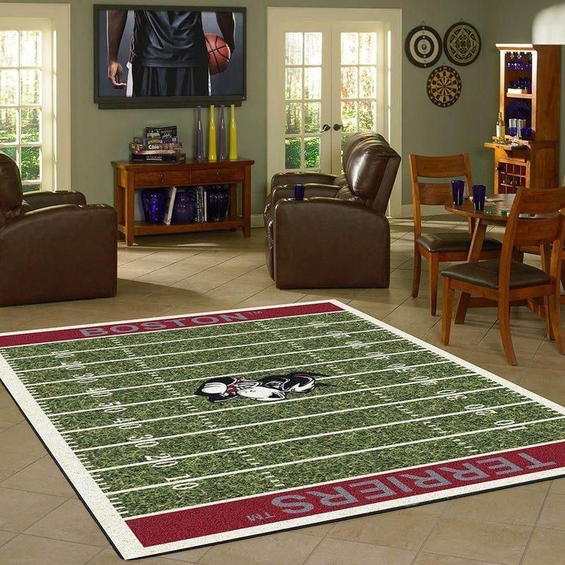 Boston University Terriers Home Field Area Limited Edition  Sku 263648 Rug