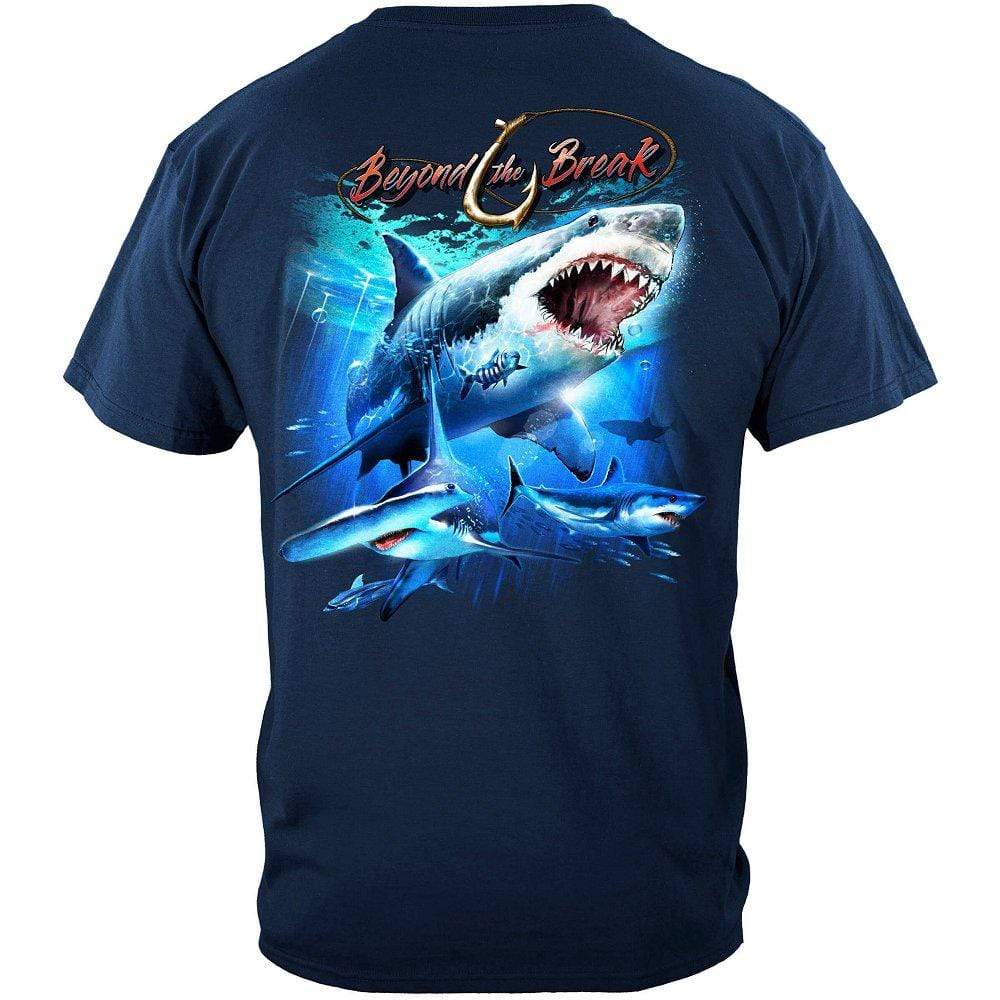 Shark Off Shore Fishing Premium T-Shirt