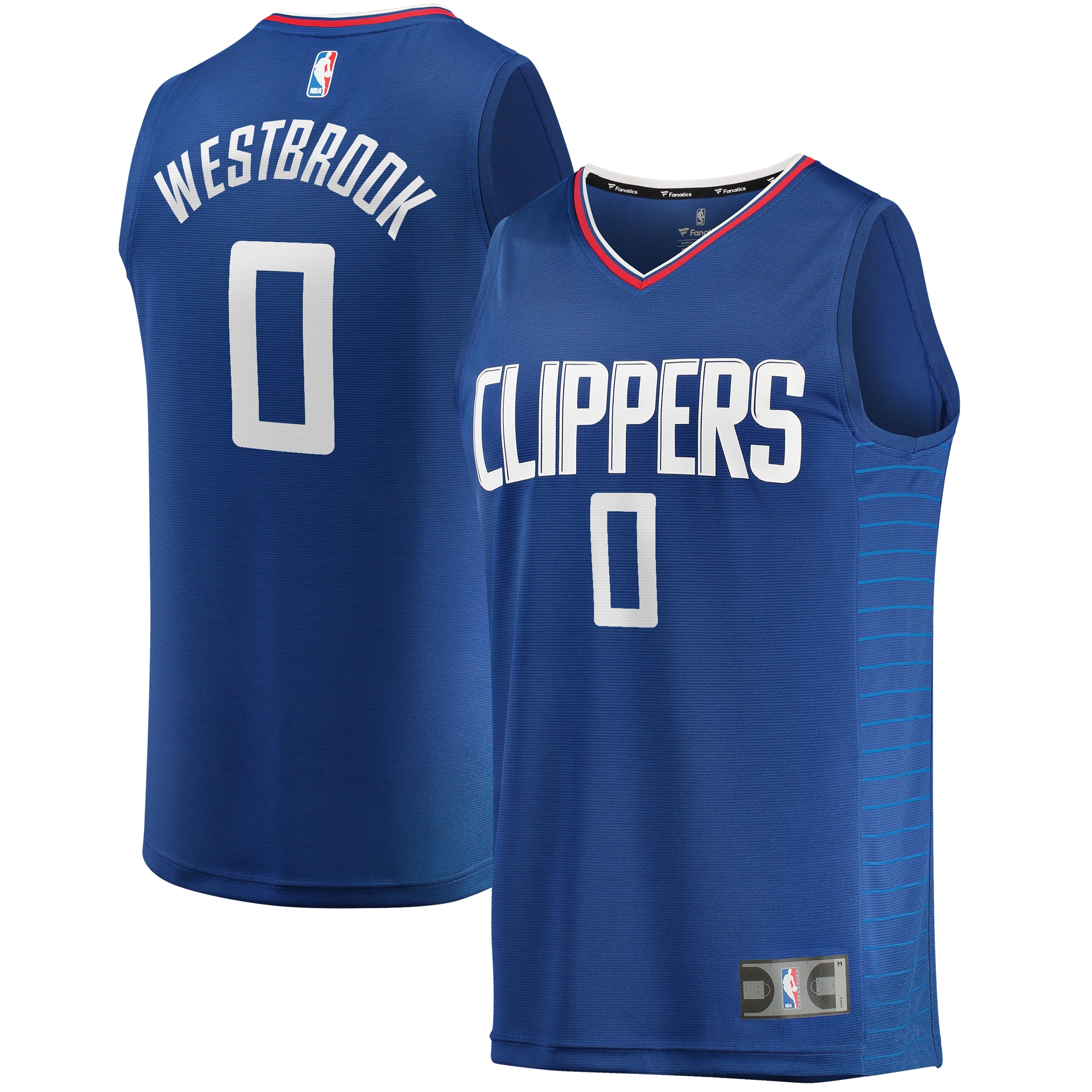 Russell Westbrook LA Clippers Branded Youth Fast Break Player Jersey – Icon Edition – Royal