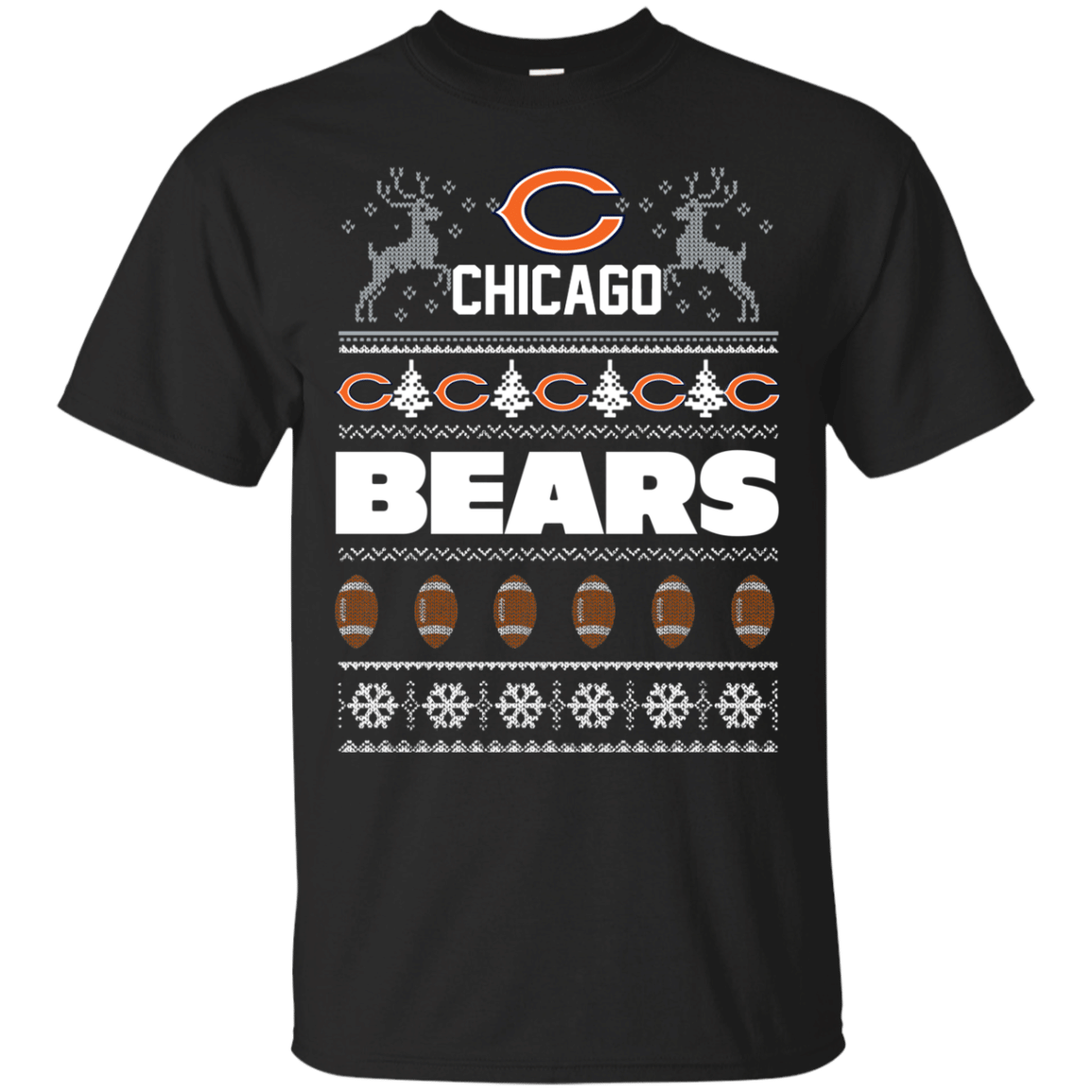 Check out this awesome Chicago Bears Ugly Christmas T shirt