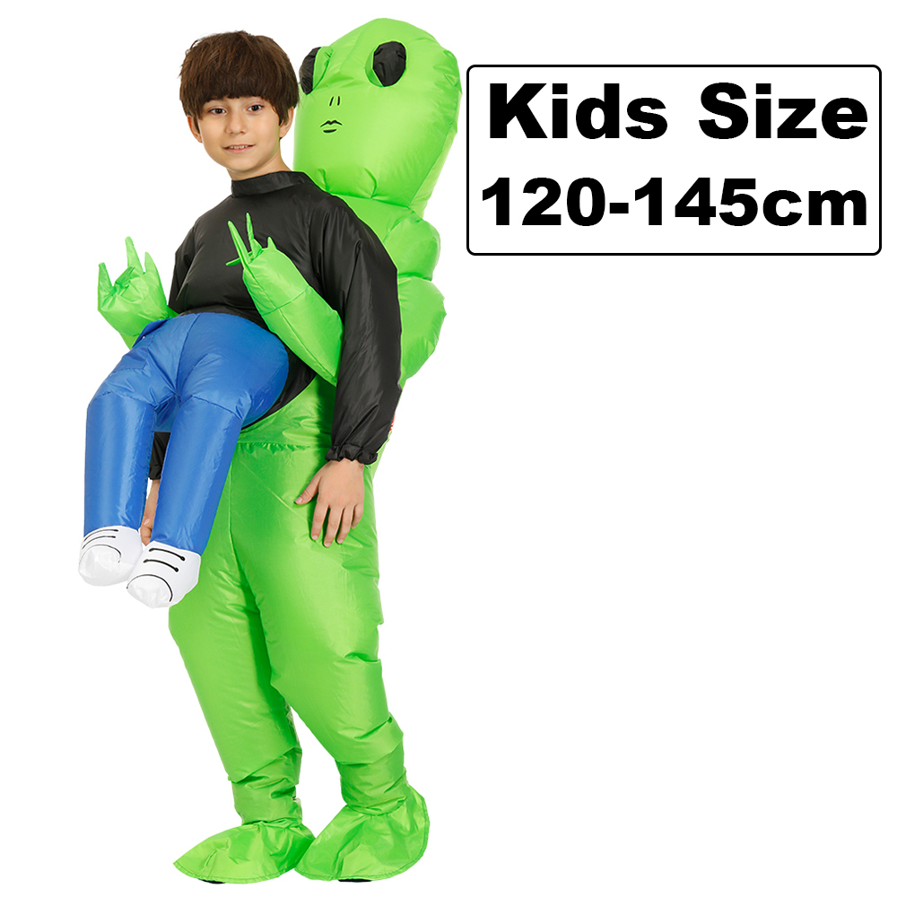 Adult Kids Inflatable Alien Costumes Cosplay Party costume Costume Monster Mascot Halloween costumes for Man Woman alx