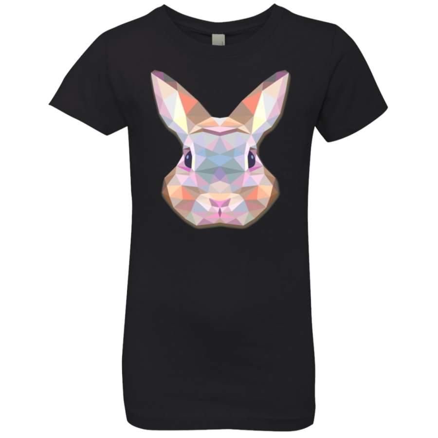 Rabbit Hare Animals Gift Level Girls’ Princess T-Shirt