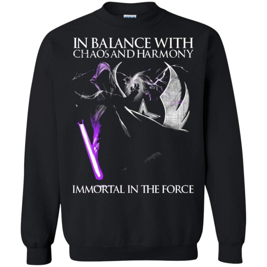 AGR In Balance With Chaos And Harmony Immortal In The Force Sweatshirt