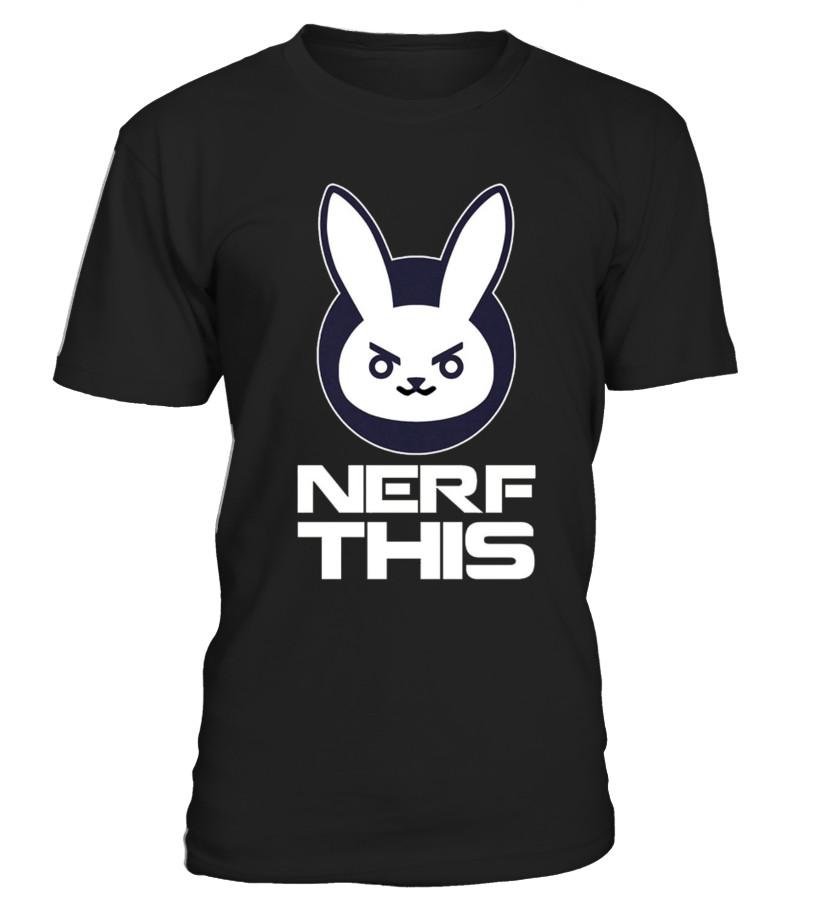 Nerf This Bunny T Shirts C-1Wes8