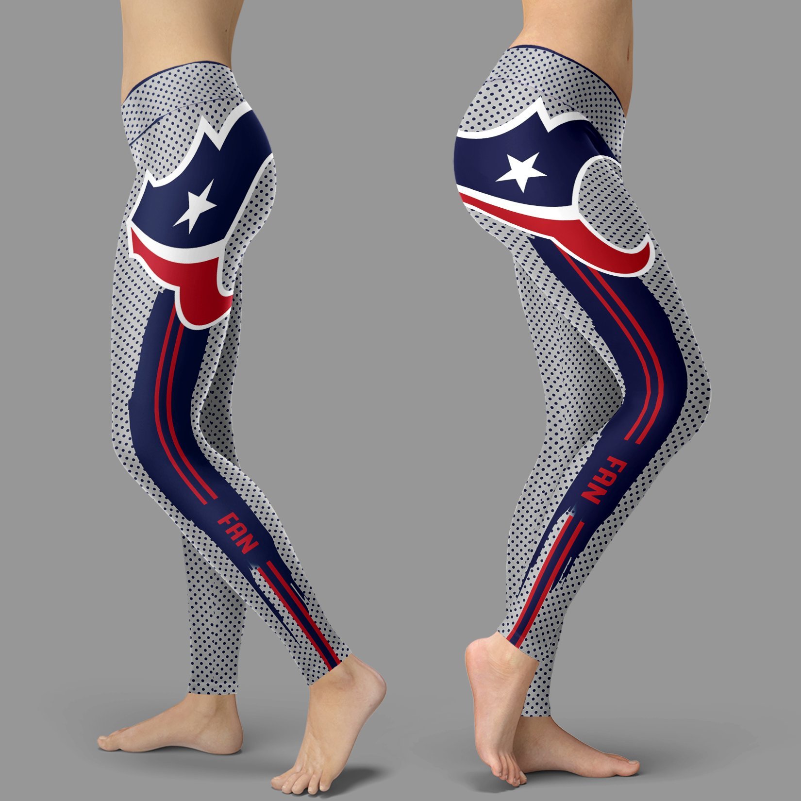 Charming Lovely Fashion Houston Texans Leggings