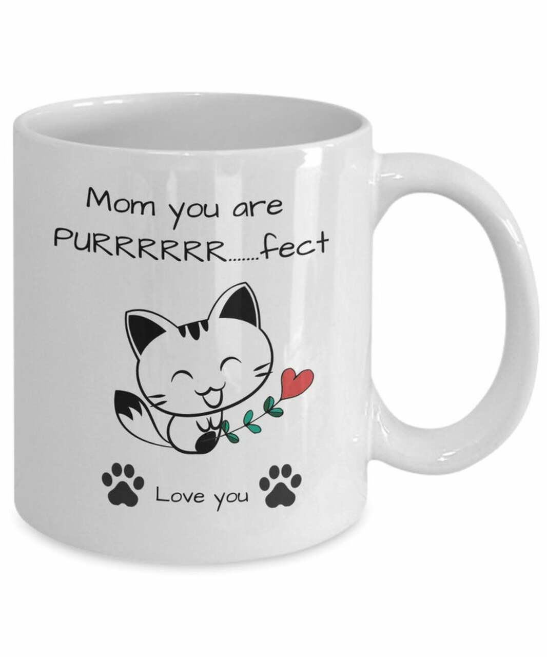 Mum You Are Puffect Mug Cat Mom Mug Mothers Day Gift For Cat Mom Cat Mom Christmas Gift Cat Mom Birthday Gift Cat Mom Funny Mug – Mother Mug 0921