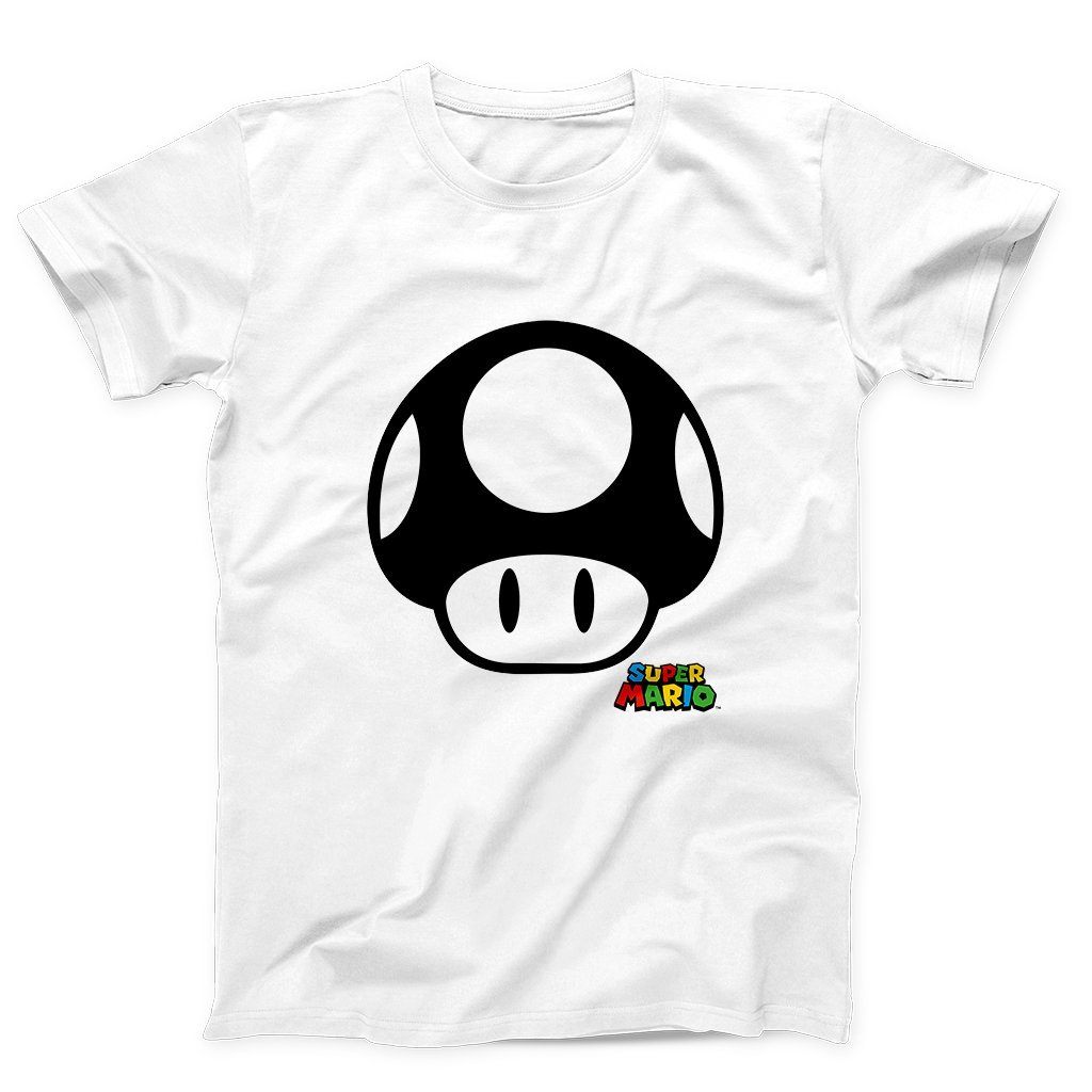 Super Mario Brothers Mushroom Logo Men’s T-Shirt