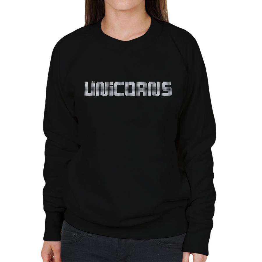 Unicorns Lightbulb Logo Women’s Sweatshirt