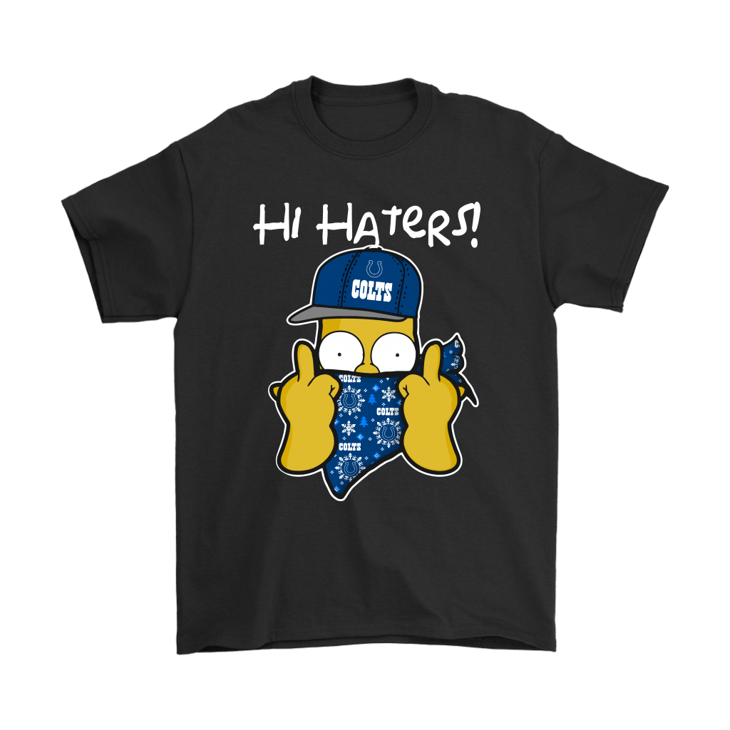 Discover Cool The Simpsons Christmas Gangster Hi Hater Indianapolis Colts Shirts