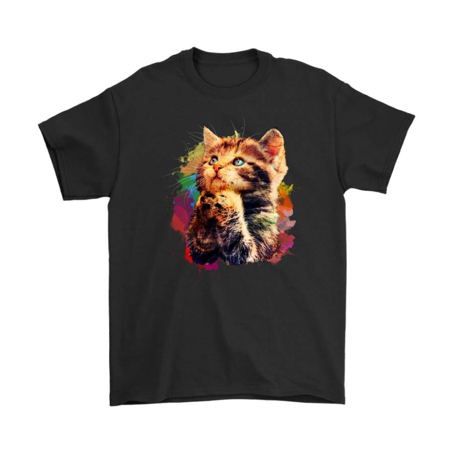 Baby Cat T-Shirt – Animal Face T-Shirt