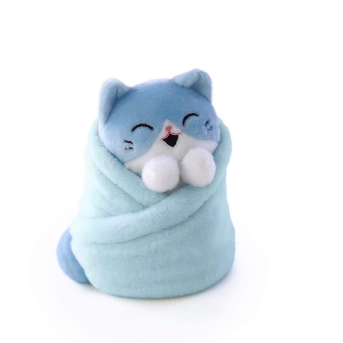 Purritos Tuna Plush Kitten In Blanket | 7 Inches