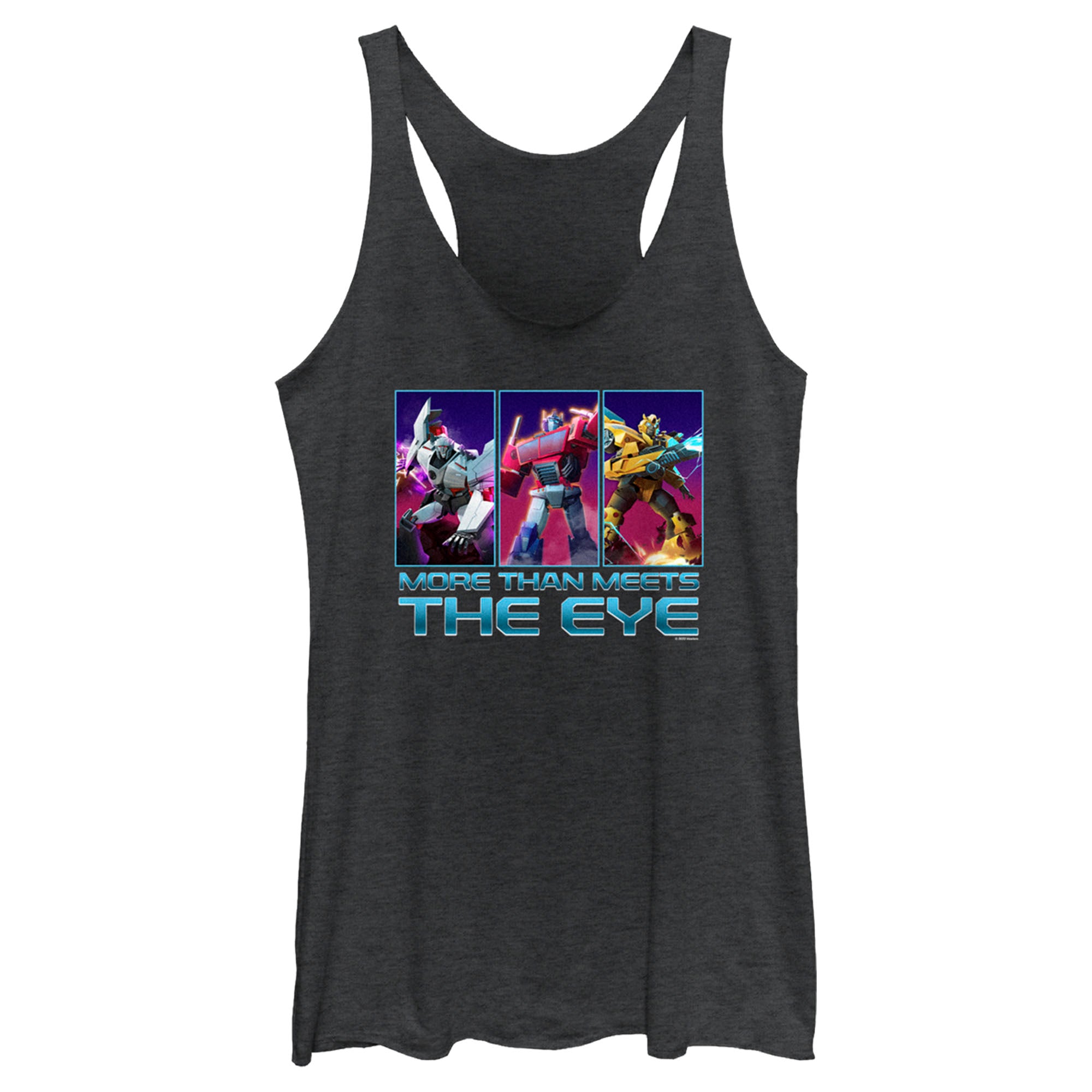 Women’S Transformers: Earthspark Character Panels Racerback Tank Top