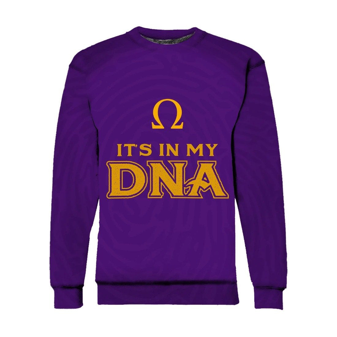 Fraternity Sweatshirt – Omega Psi Phi In My Dna Crewneck Sweatshirt